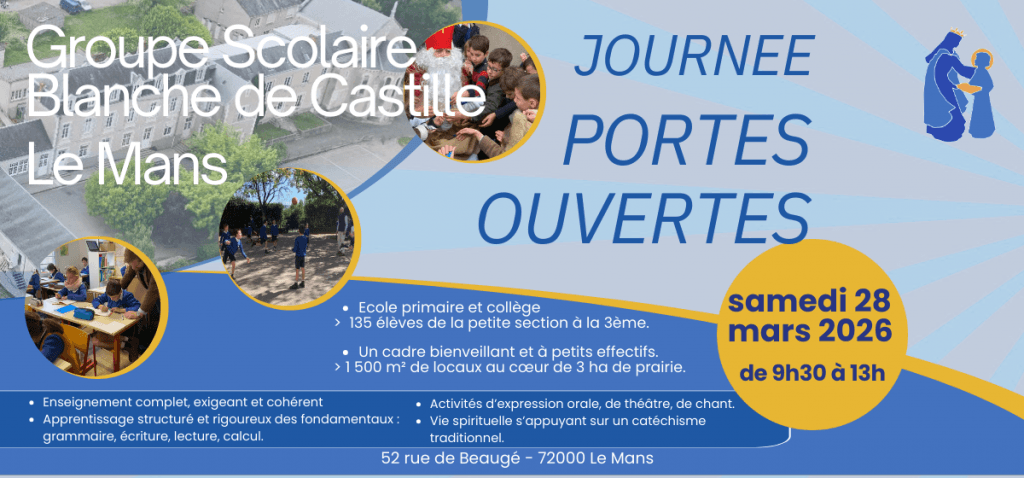 Portes ouvertes — mars 2026